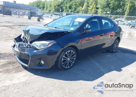 2016 Toyota Corolla S Plus z USA, uszkodzony, nr VIN 2T1BURHE0GC657513